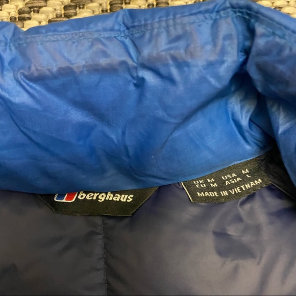 Berghaus 600 Down Jacket men’s Hydrodown Medium Puffer - Picture 4 of 5